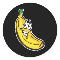 happy banana stickers by doonidesigns happy banana stickers