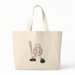 Happy Baseball Player Bag