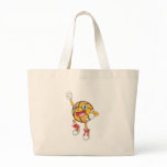 Happy Basketball Player Jumping Bag