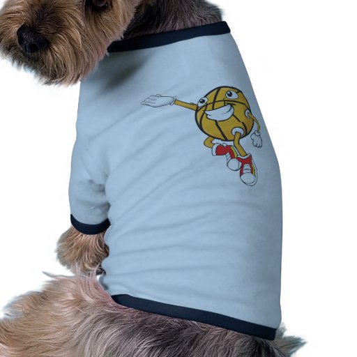 Happy Basketball Player Making a Layup Pet Clothes