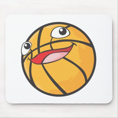 basketball ball cartoon. Happy Basketball Sports Ball