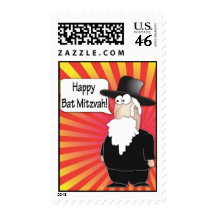 Happy Bat Mitzvahs Postage stamps