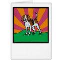 Happy Beagle cards by cynthiadice Happy Beagle cards