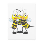 Happy Bee Family Postcards