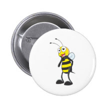 Happy Bee Pins