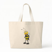 Happy Bee Posing like a Model Bags