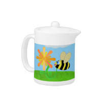 Happy Bee Teapot