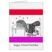 happy belated birthday cards