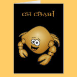 Happy belated birthday crab cards