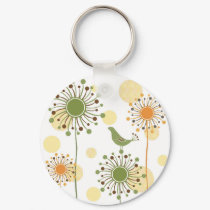 Happy Bird Keychain
