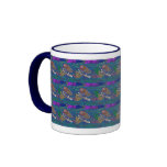 happy bird tiled, happy bird tiled, happy bird ... mug
