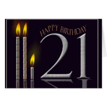 Happy Birthday 21! Cards