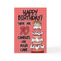Happy Birthday - 70 Years Old cards by cfkaatje Happy Birthday - 70 Years Old cards