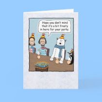 Happy Birthday - A Little Frosty cards by chuckink Happy Birthday - A Little Frosty cards