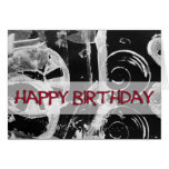 Happy Birthday - abstract art Greeting Cards
