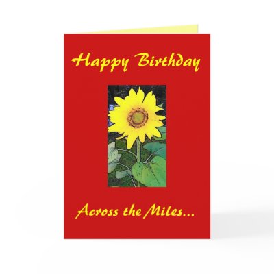 Free Birthday Greetings Images. Across the Miles Greeting Card