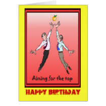 Happy Birthday, Aiming for the top Cards