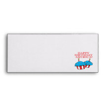 Happy Birthday America Envelope
