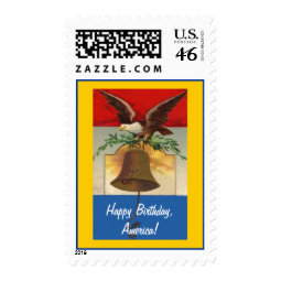 Happy Birthday, America! stamp