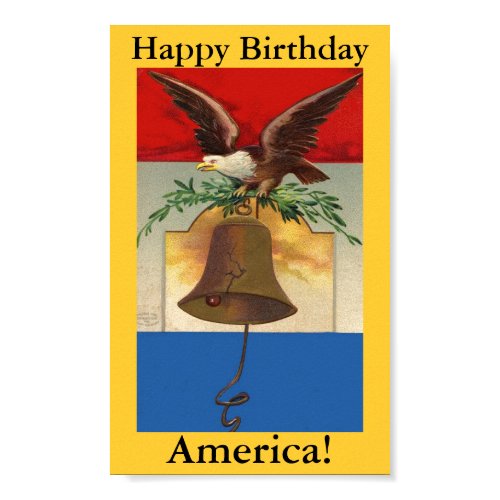 Happy Birthday, America! print