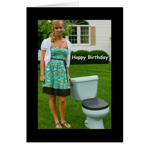 "Happy Birthday And All That Crap" Birthday Card Zazzle