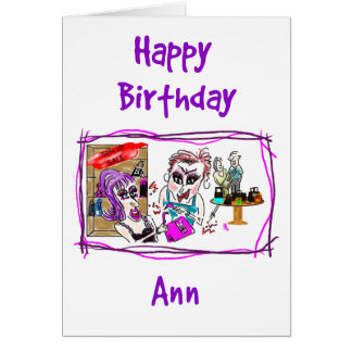 Happy Birthday Ann Gifts on Zazzle