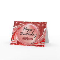 Happy Birthday Aries cards by dndartstudio Happy Birthday Aries cards