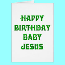 Happy Birthday Baby Jesus cards by Artists4God Happy Birthday Baby Jesus cards