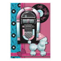 Happy Birthday Baby Party Invitations invitations