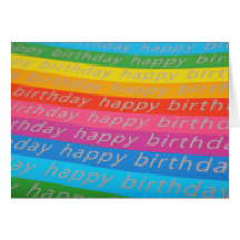 Happy Birthday Background Card