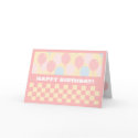 Happy Birthday Balloons card