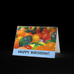 Happy Birthday Balloons Card