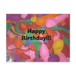 Happy Birthday balloons Post Cards