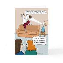 Happy Birthday - Be Dramatic cards