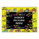 Happy Birthday - Beast Wishes Greeting Card cards