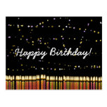 Happy Birthday Birthday Candles Post Cards
