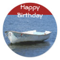 Happy Birthday, Boat stickers
