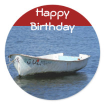 Happy Birthday, Boat stickers