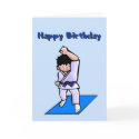 Happy Birthday Boy Martial Arts Greeting Card by MartialArtsParty Happy Birthday Boy Martial Arts Greeting Card