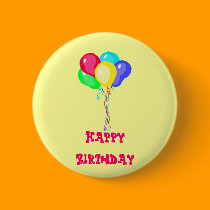 Happy Birthday buttons
