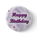 Happy Birthday buttons