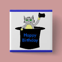 , Happy Birthday buttons