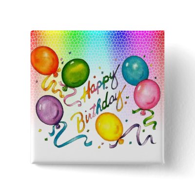 Happy Birthday Button by akiliking