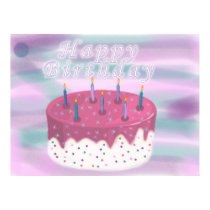 Happy Birthday Cake posters