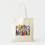 Happy Birthday Canvas Bag