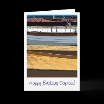 Happy Birthday Captain! cards