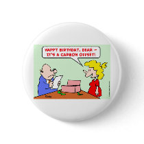 happy birthday carbon offset buttons