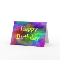 Happy Birthday card