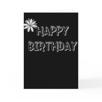 Happy Birthday Greeting Card