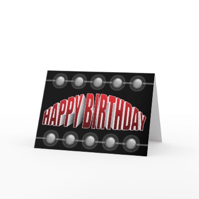 Happy Birthday Cards by flyingdisc